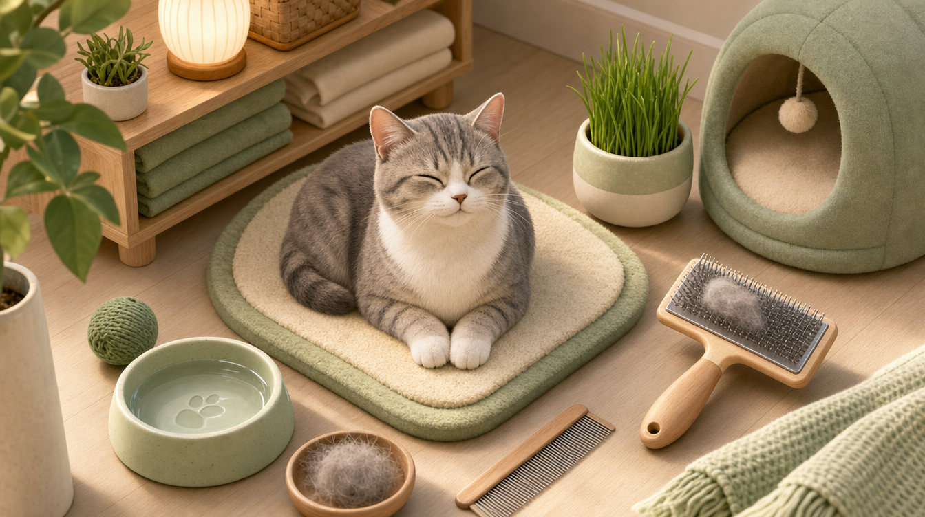 猫が毛玉を吐くのはなぜ?原因と正しいヘアボールケア7つの対策