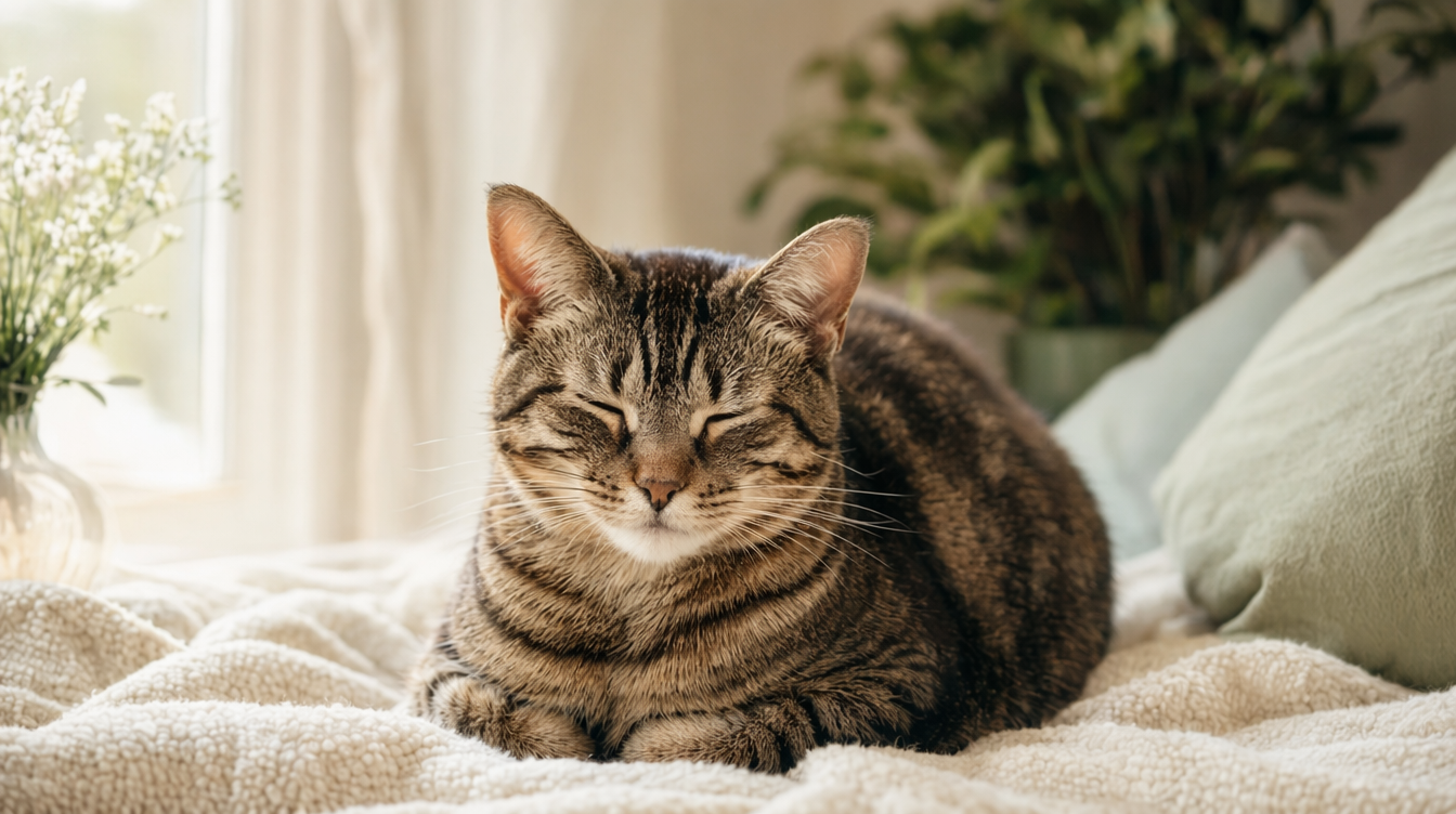 猫の『香箱座り(食パンポーズ)』完全解説|手足をしまう5つの理由と、体調不良を見抜くサイン