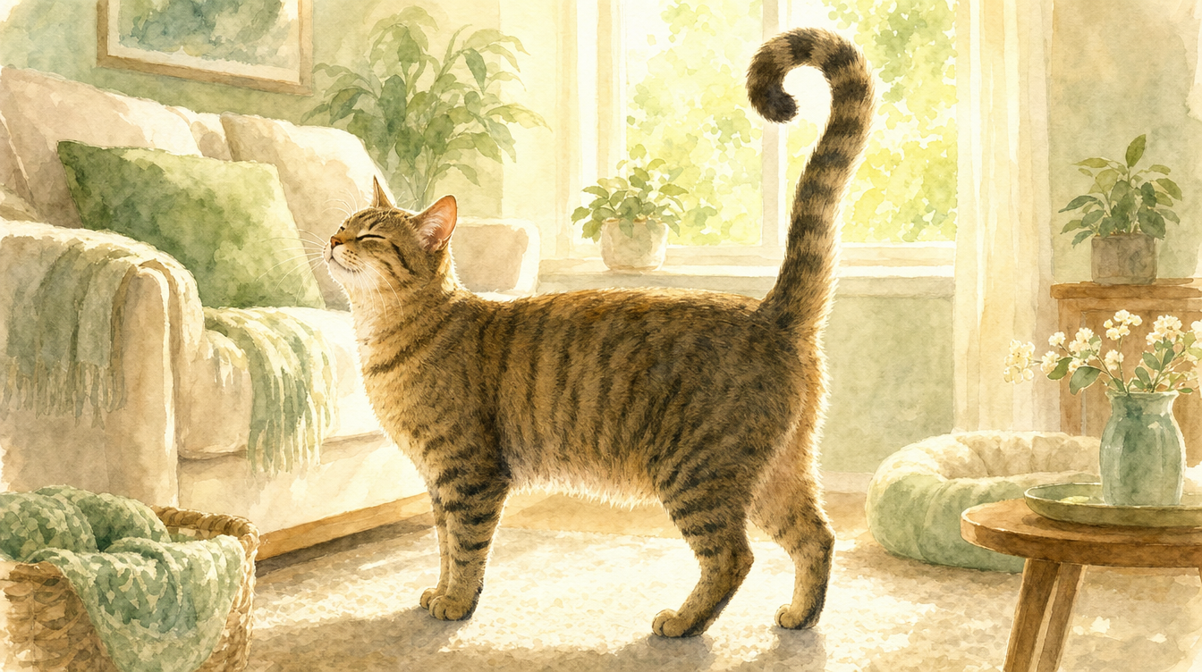猫のしっぽの動きでわかる気持ち11パターン|科学が解き明かす“第二の言葉”