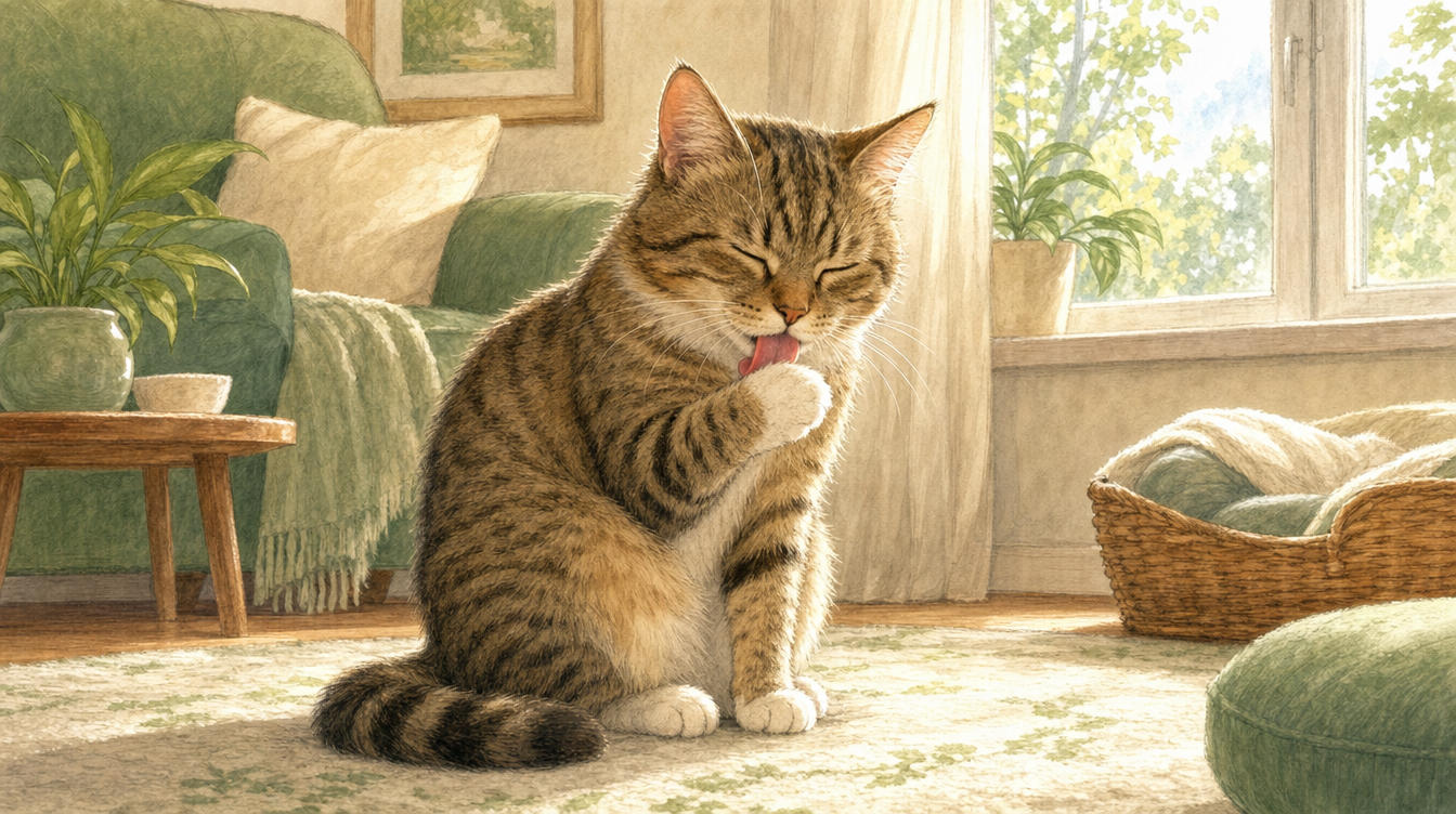 猫の舌はなぜザラザラ?『中空スプーン型』の突起が毛づくろいを支える仕組みをやさしく解説