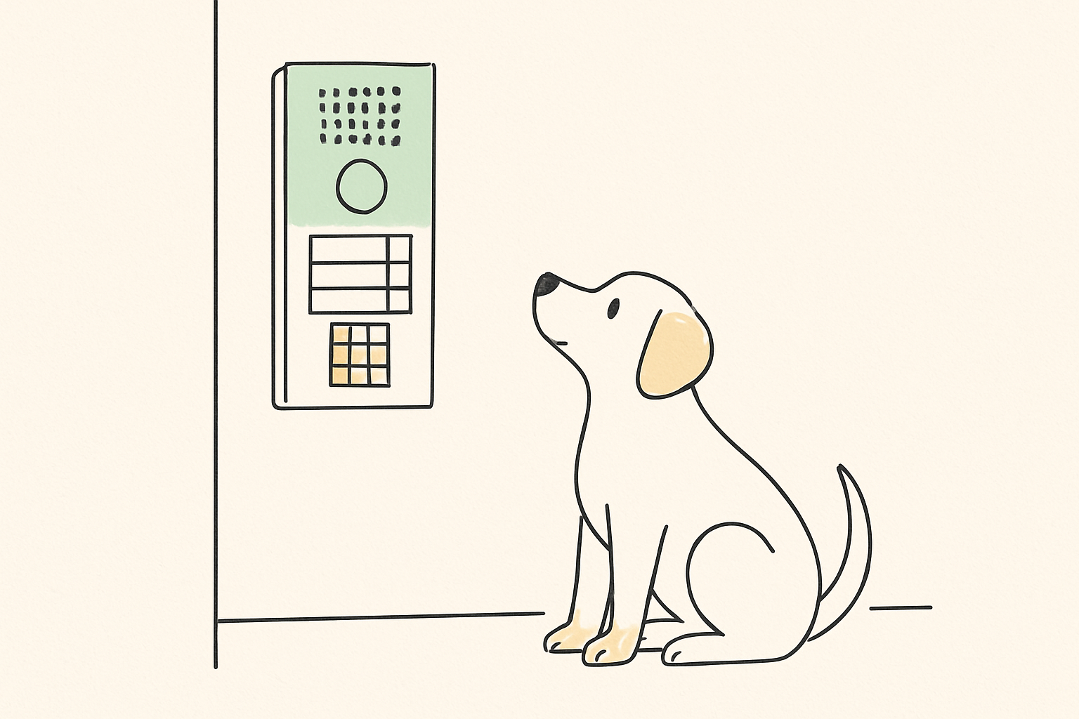 犬がチャイムで吠える!原因と直し方|来客時の興奮を抑える7ステップ
