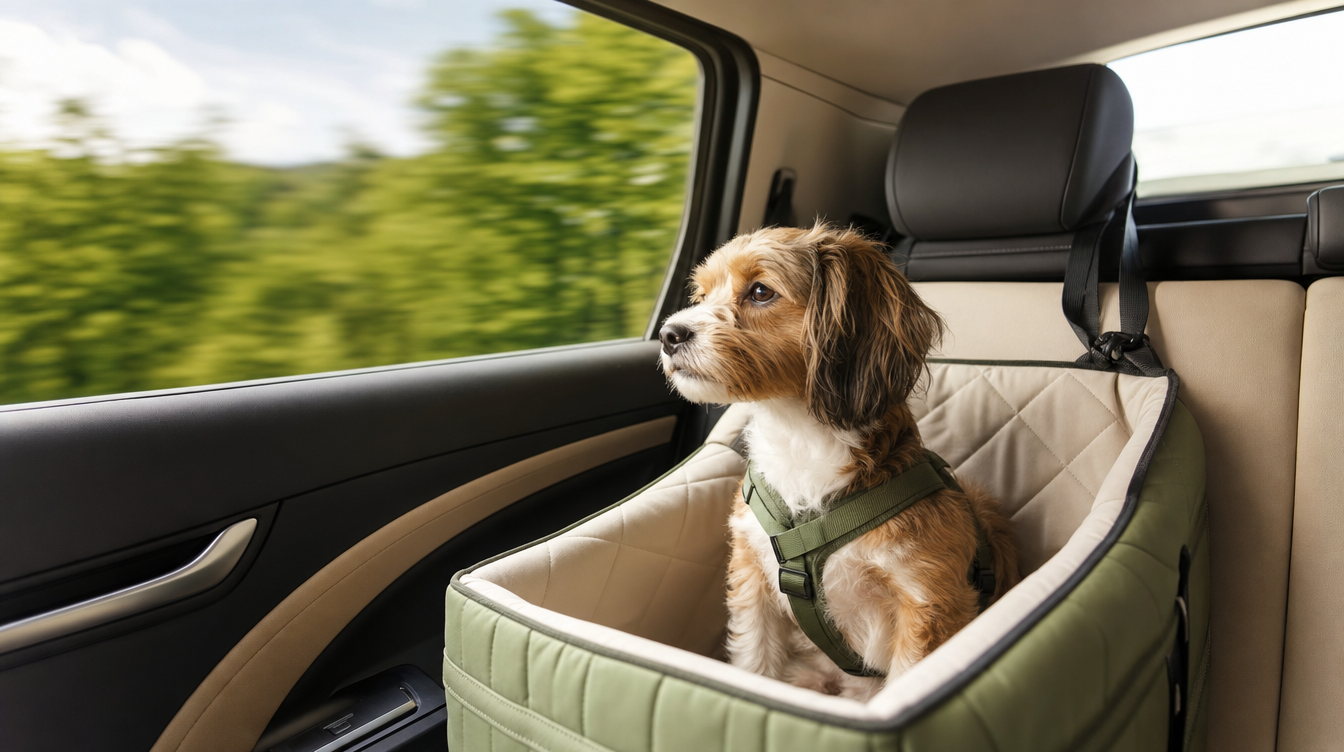 犬の車酔い(乗り物酔い)を防ぐ完全ガイド|原因・症状の見分け方と夏のお出かけ前にできる慣らし方7ステップ