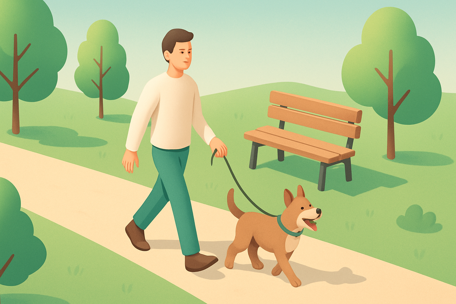 犬の散歩で引っ張る!原因と直し方|リーダーウォークの正しい教え方7ステップ