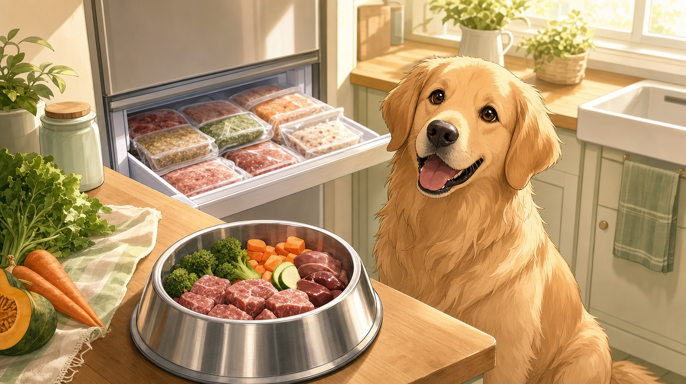 【2026年最新】生肉ドッグフード(生食/RAW)の安全な与え方|米リコール事例から学ぶリスク管理ガイド